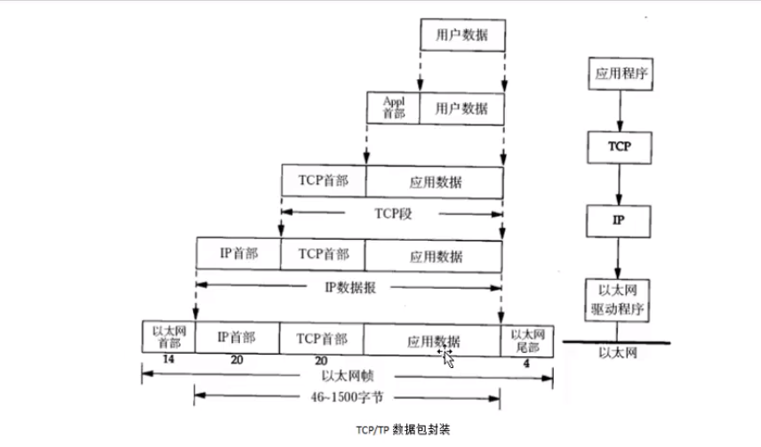 tcp数据封装